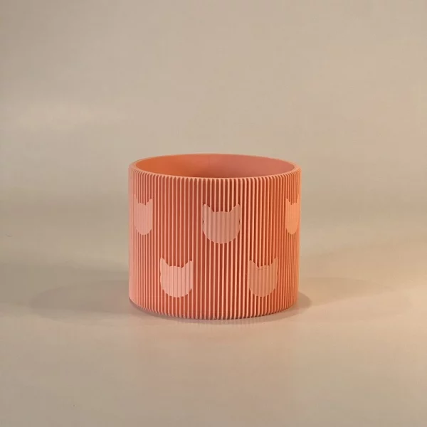 Maceta Gatos de diseño Voronoi para optimizar la salud radicular
