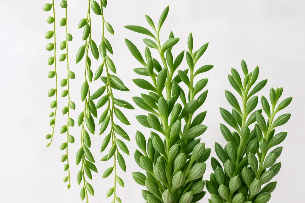 Una imagen de varios tipos de senecios